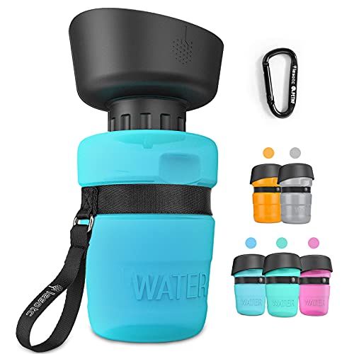 lesotc Pet Water Bottle for Dogs, Dog Water Bottle Foldable, Dog Travel Water Bottle, Dog Water Disp | Amazon (US)