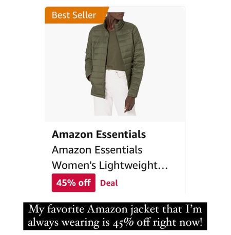 This is not a drill! My favorite lightweight puffer from Amazon is 45% off!

For more of my favorite Amazon finds head to cristincooper.com



#LTKSeasonal #LTKunder50 #LTKsalealert