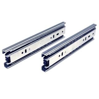 8 in. Side Mount Full Extension Ball Bearing Drawer Slide with Installation Screws 1-Pair (2 Piec... | The Home Depot
