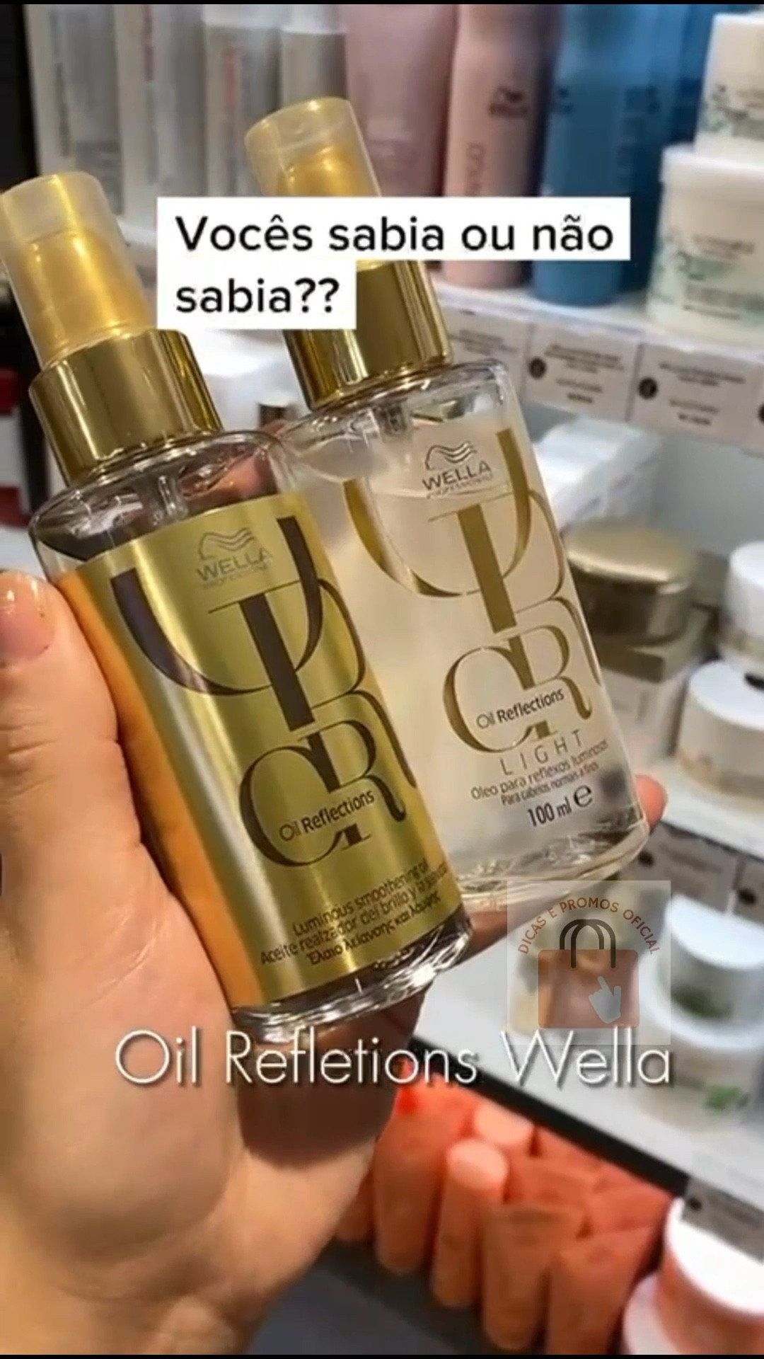 Você Sabia?
Pega essa dica!

Antes de usar o Oil Reflections, não esqueça de agitá-lo bem! Esse passo é essencial para misturar os ingredientes e garantir que o produto entregue todo o seu potencial de brilho e nutrição para os fios.

#LTKbrasil #LTKbeleza