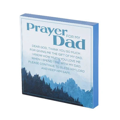 Seneca Prayer for My Dad Tabletop Sign | Wayfair North America