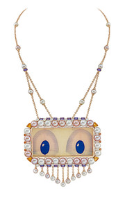 18K Yellow Gold and Titanium Lover'S Eye