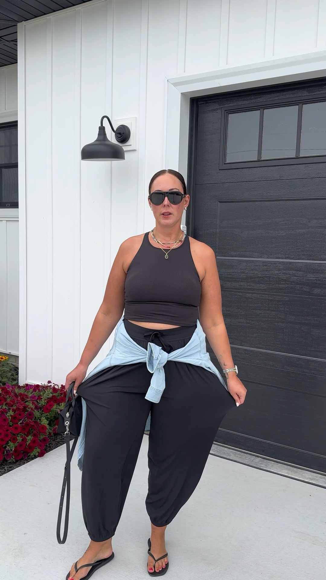 Today’s casual soccer mom outfit ⚽️@dickssportinggoods CALIA tank - large
@Aerie joggers - large long

soccer mom outfit, youth sports outfit ideas, casual game day outfit, sporty mom style, athleisure outfit for women, black jogger outfit, transitional weather outfit, Tall girl fashion, size 14 summer to fall outfit, midsize fashion, midsize mom style, casual early fall outfit, fall transitional outfit inspiration, tall women clothing, everyday outfit ideas, mom outfit ideas for fall, early fall outfits 2026 women, midsize summer outfits, casual mom outfits, casual outfit ideas, aerie real

#LTKmomlife #LTKTall #LTKootd