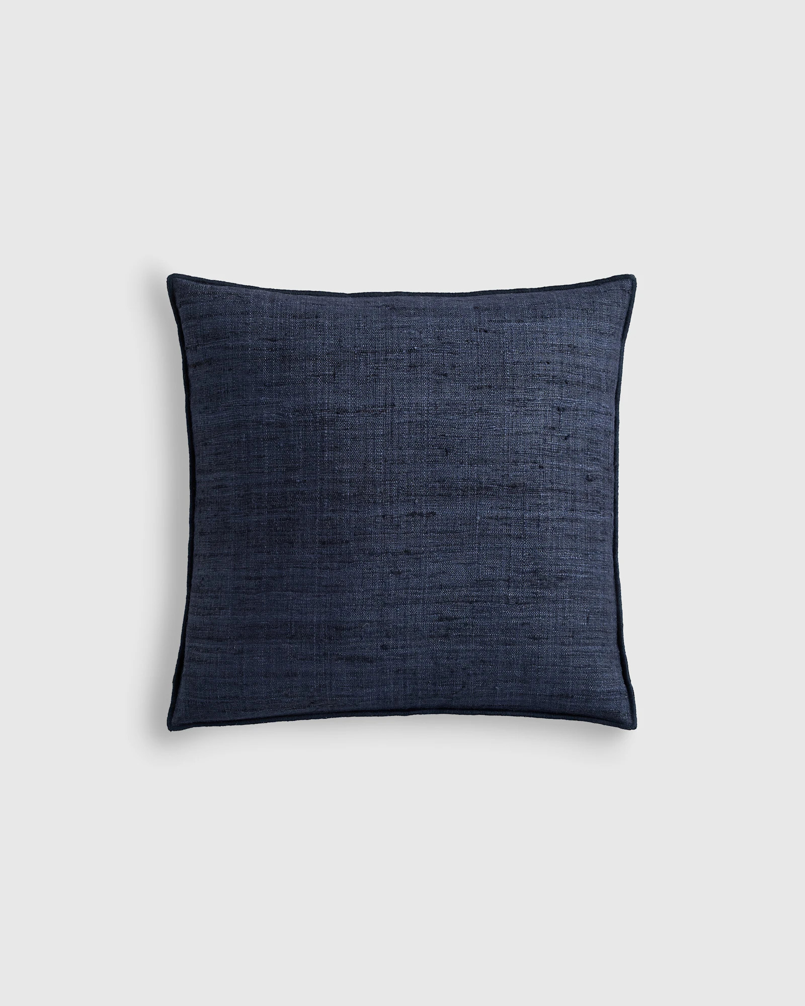 Quince | Raw Silk Textured Pillow Cover in Ivory, Size 22x22 | Quince