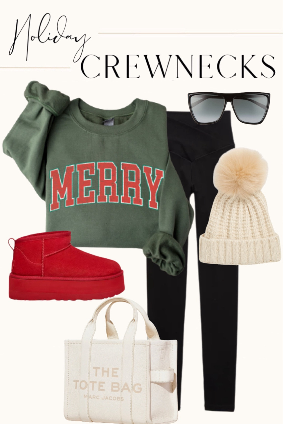 Merry Christmas sweatshirt outfit 🎄


#LTKSeasonal #LTKstyletip #LTKHoliday