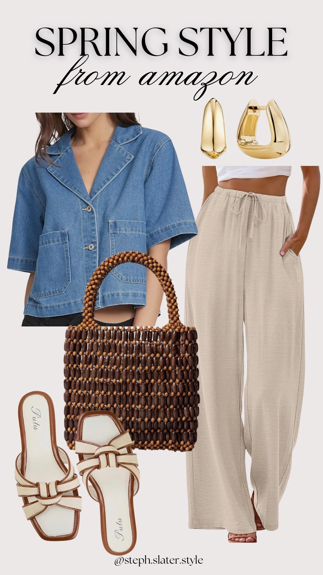 Neutral outfit inspo from Amazon  

#LTKootd #LTKOver40 #LTKSeasonal