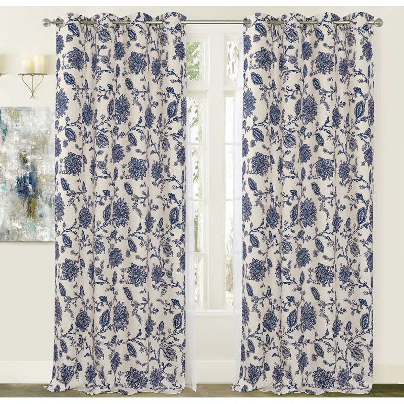 Zawacki Linen Blackout Curtain Pair | Wayfair North America