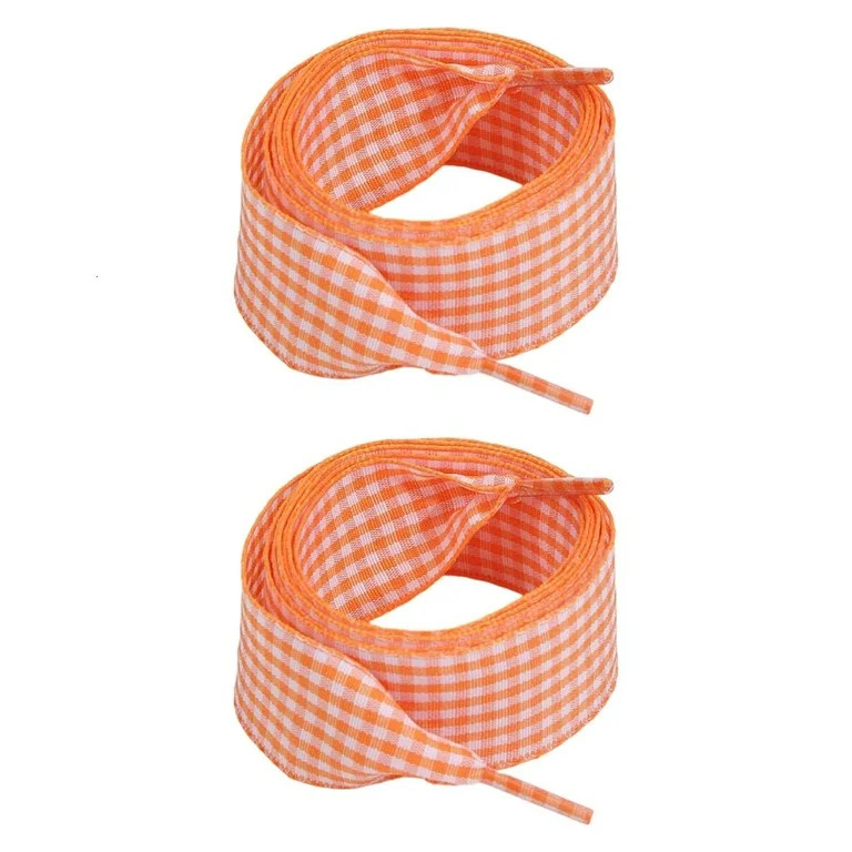 MOMOJIA Colorful Checkered Polyester Shoelaces Easy Replacement Sneakers Shoe Laces | Walmart (US)