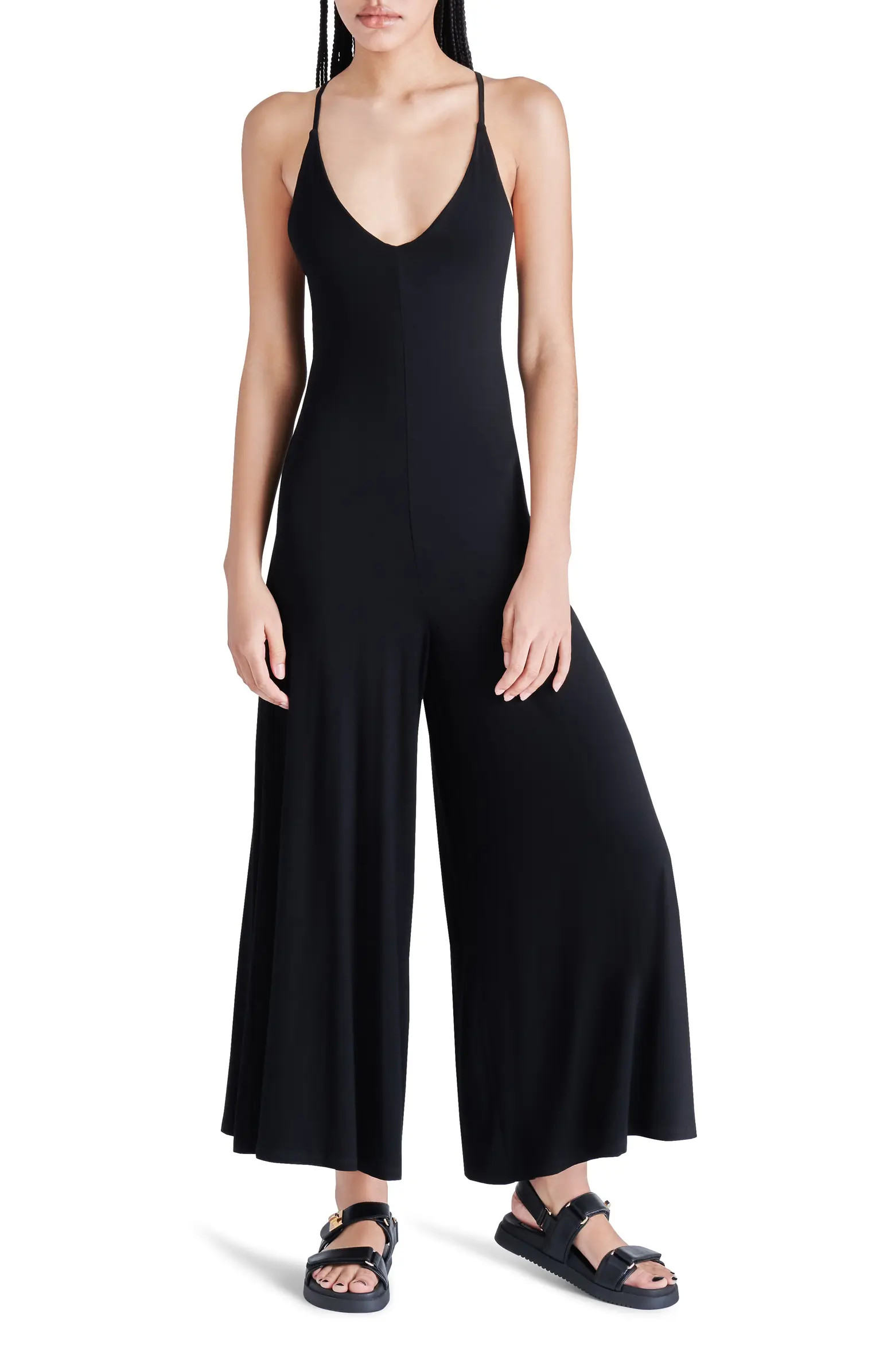 Davina Wide Leg Jersey Jumpsuit | Nordstrom