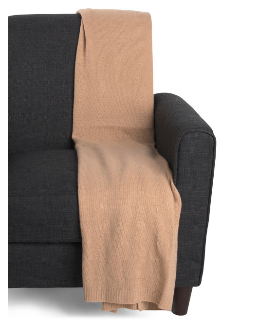 Cashmere Knit Throw | TJ Maxx