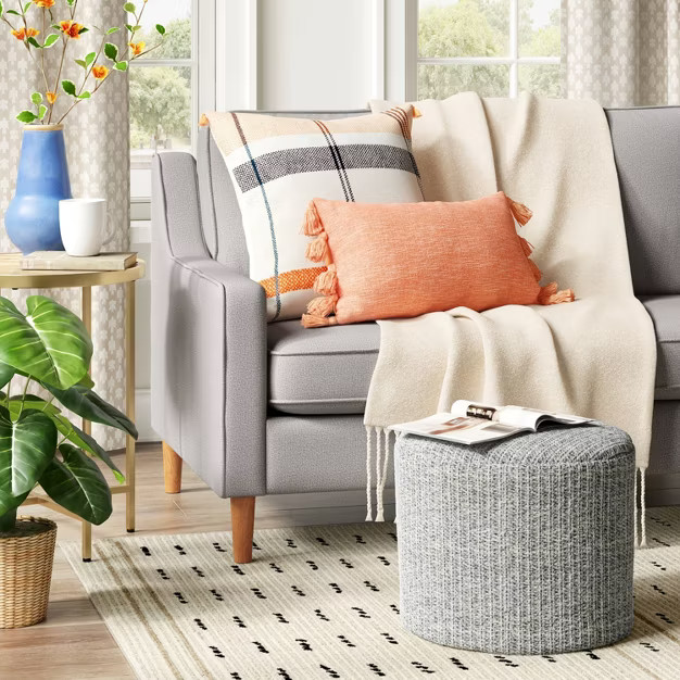 Alderson Round Pouf - Threshold™ | Target