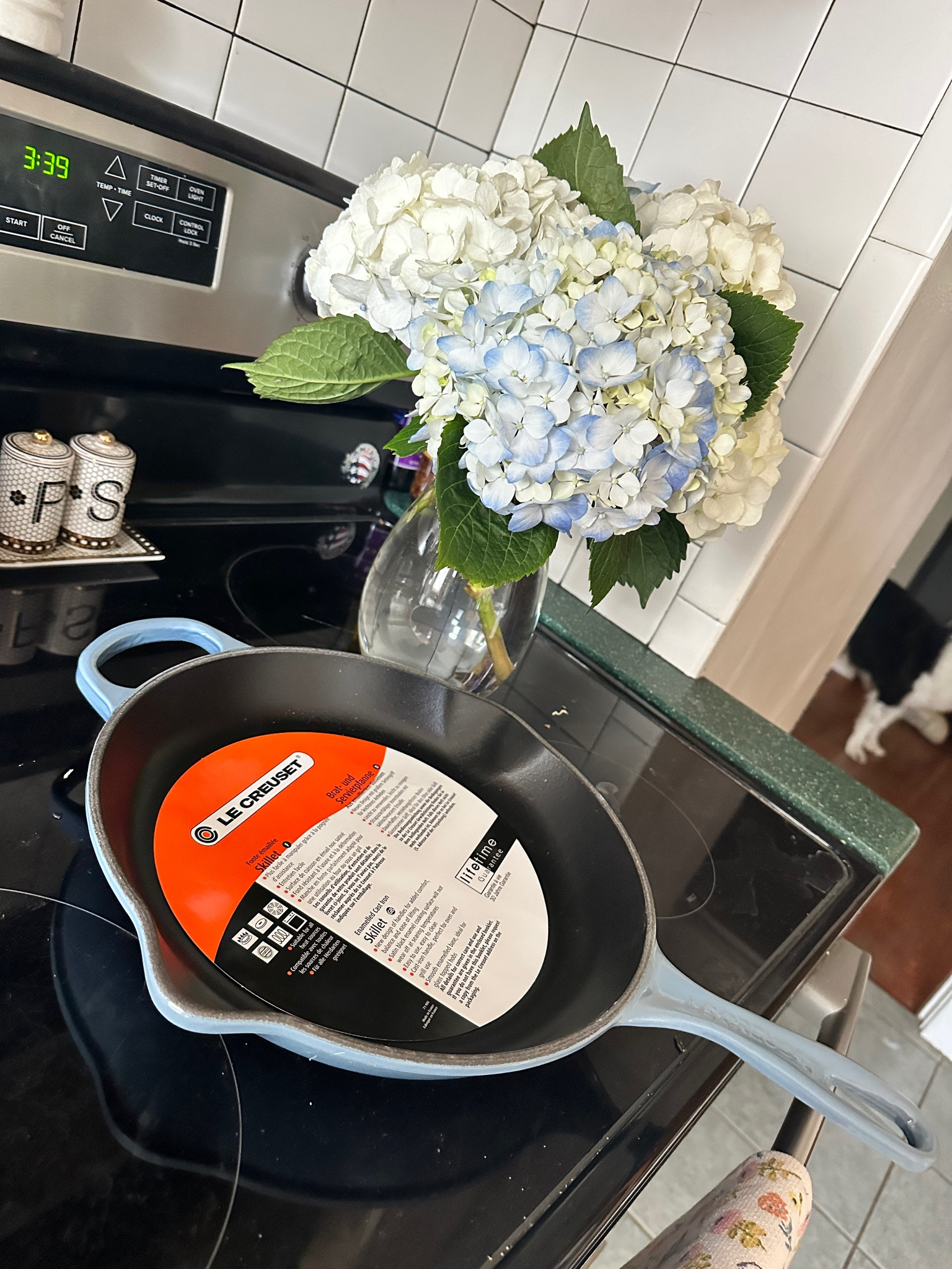 Wedding Registry Gift!
Le Creuset Signature 9” skillet in chambray 

#LTKWedding #LTKHome