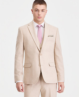 Bar III Men's Slim-Fit Linen-Blend Suit Separates Jacket, Macy's Exclusive - Macy's | Macy's