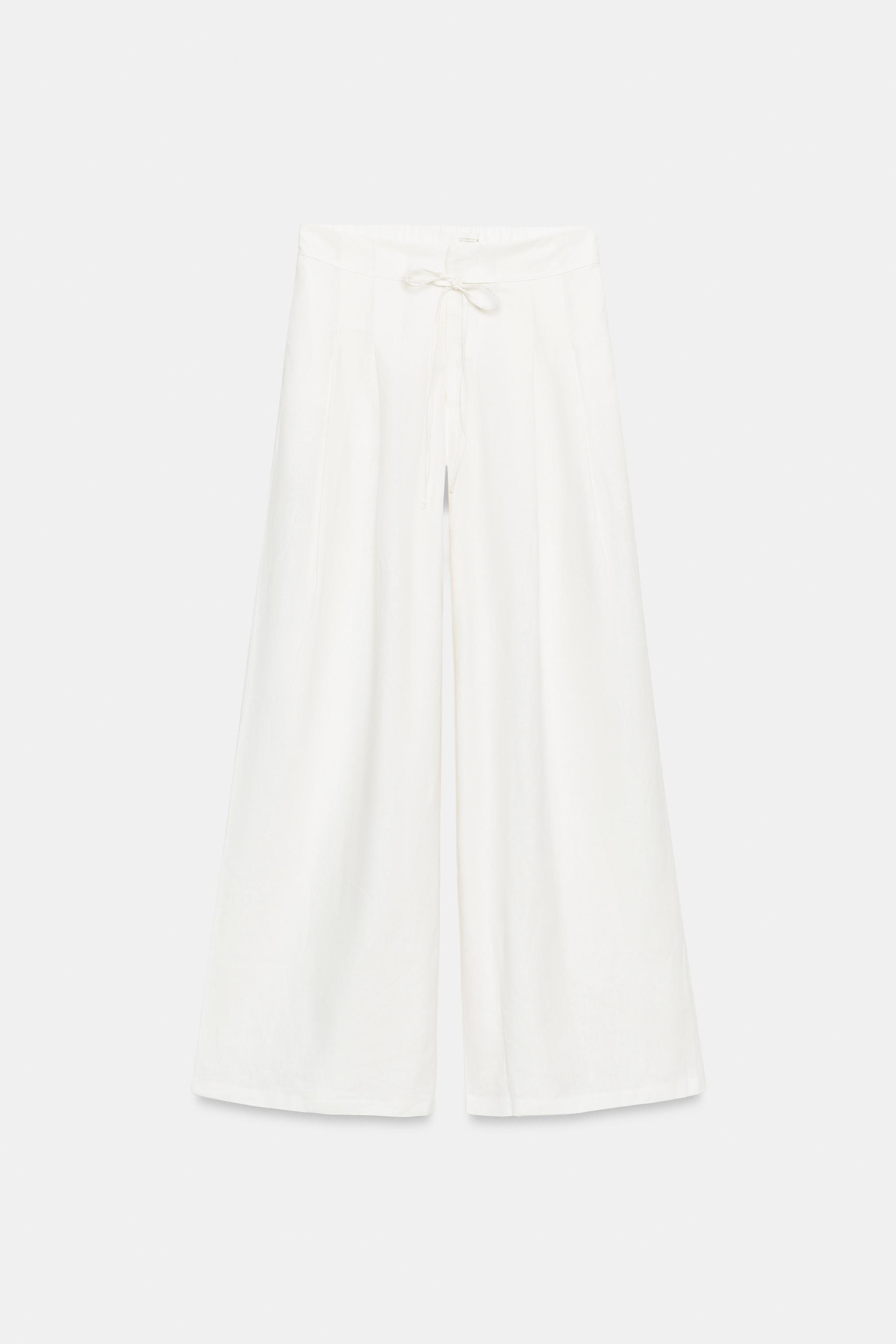 WIDE-LEG TROUSERS WITH DARTS | Zara UK