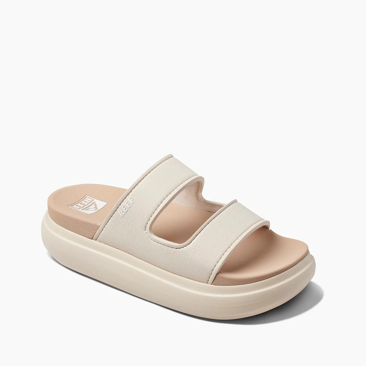 Women's Cushion Bondi 2 Strap Slide in Vintage/Oasis | REEF® | Reef