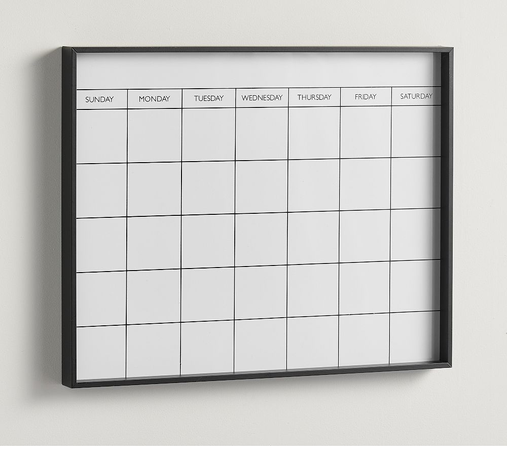 Foley Magnetic Whiteboard Calendar | Pottery Barn (US)
