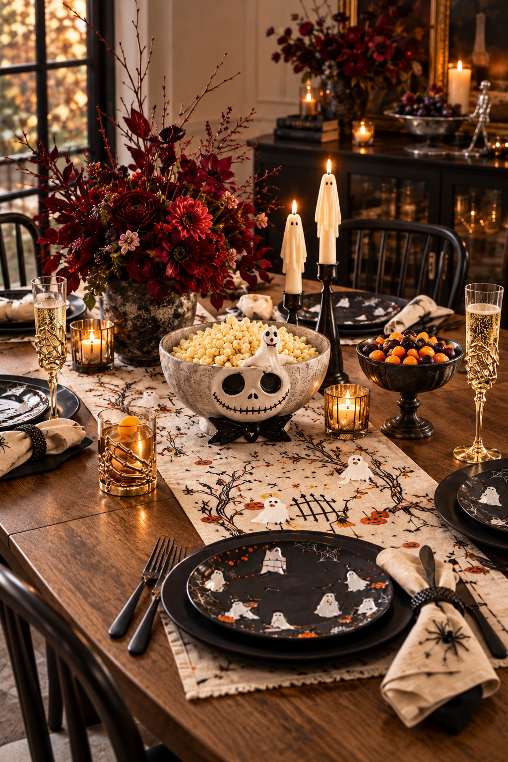 Okay but imagine a cozy October dinner with these Pottery Barn Halloween tabletop pieces 🕯️👻 A spooky table runner, ghost plates, skeleton bowls, spider or bat glasses, and a few playful Halloween dog accents would be such a cute setup. I love finds like these because they work for everything from a full Halloween party to a simple dinner at home and make the whole season feel a little more fun.

#PotteryBarnHalloween #HalloweenDinnerIdeas #HalloweenHosting #HalloweenTabletop #HalloweenTableDecorIdeas #HalloweenTablescape #HalloweenServeware #HalloweenDinnerware #HalloweenTableRunner #HalloweenPlates #HalloweenBowls #HalloweenGlasses #GhostDecor #SkeletonDecor #SpiderDecor #BatDecor #HalloweenPartyIdeas #OctoberHomeDecor #SpookySeasonStyle #FallHosting 

 #LTKSeasonal #LTKHome #LTKSaleAlert
