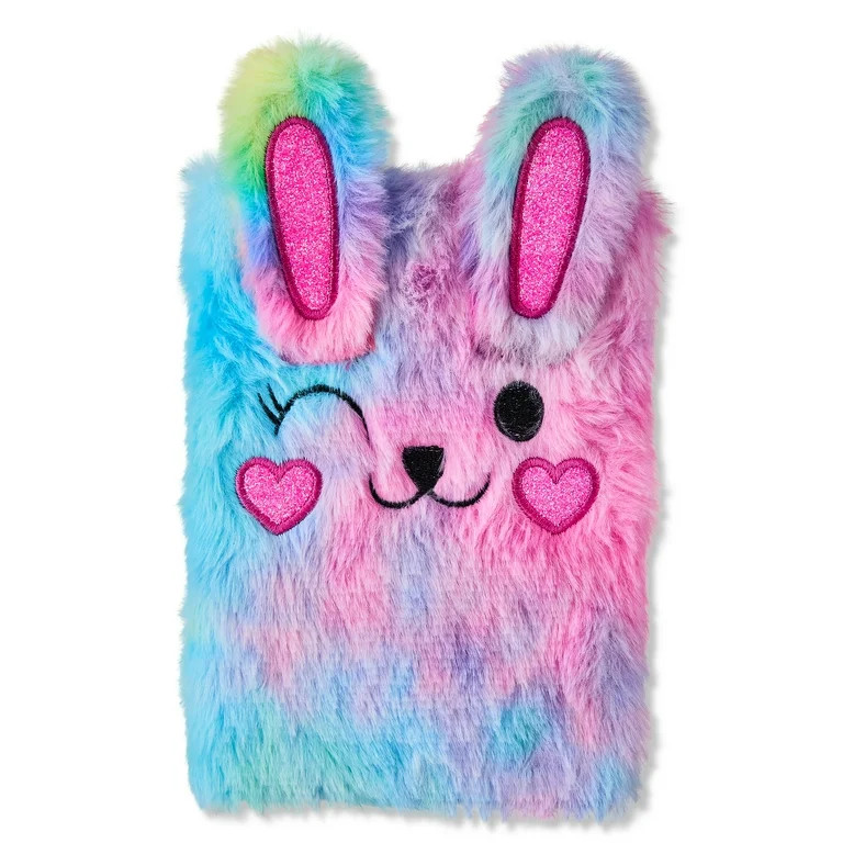 Way To Celebrate Easter Bunny Plush Diary, 5 x 7, Multicolor, 60 Pages | Walmart (US)