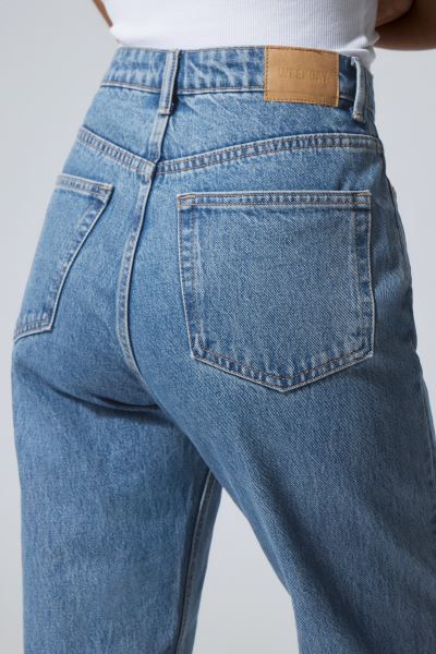 Rowe Extra High Straight Jeans | H&M (UK, MY, IN, SG, PH, TW, HK)