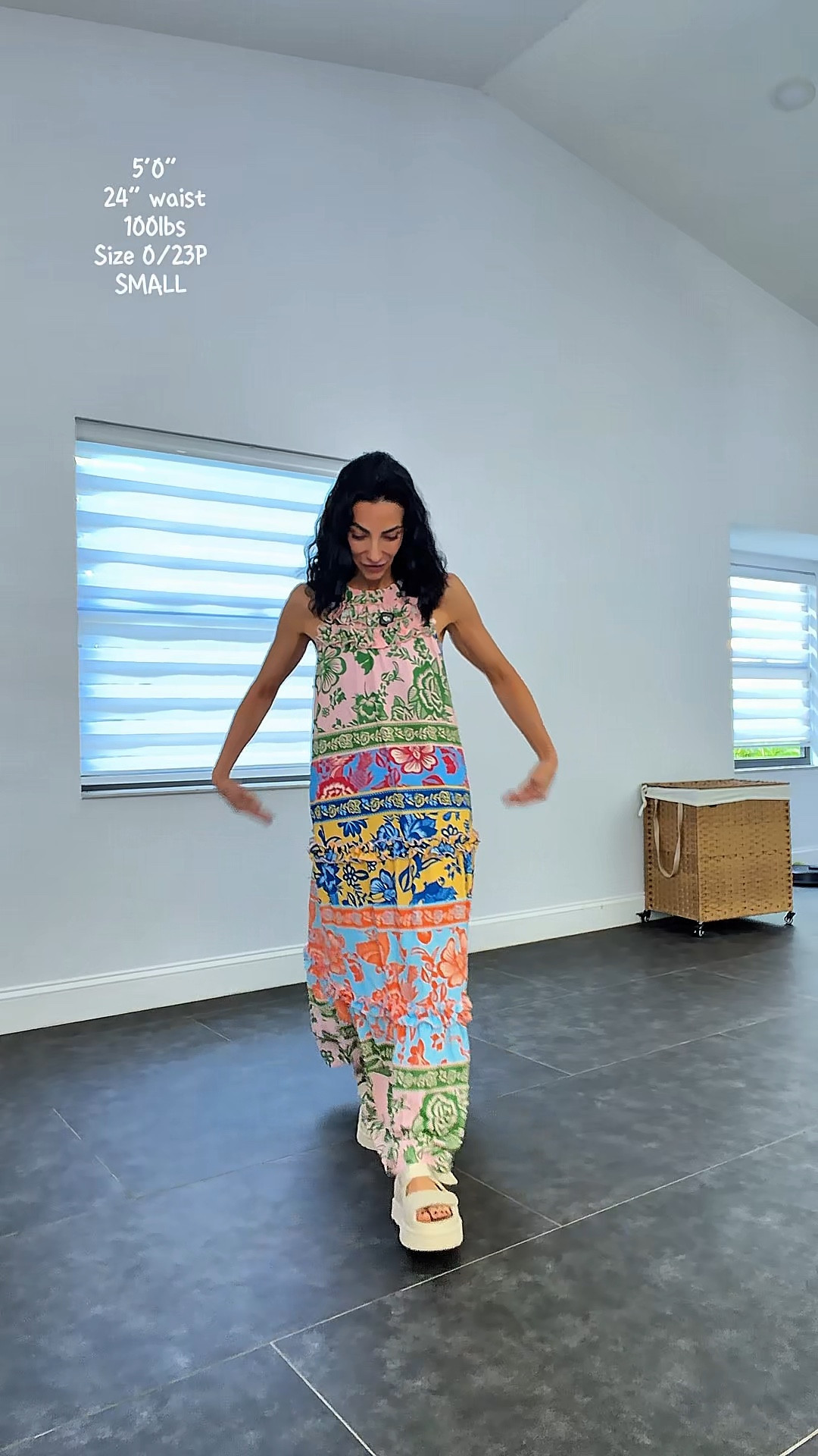 Perfect beach cruise vacation maxi dress for short girls - yes I’m wearing size small! I even imagine using this walking around my house after applying self tanner. 

The Ugg sandals are the most comfortable thing I’ve ever put on my foot! Don’t get the dupe!!! Size down half size 

#LTKOver40 #LTKPetite #LTKmomlife