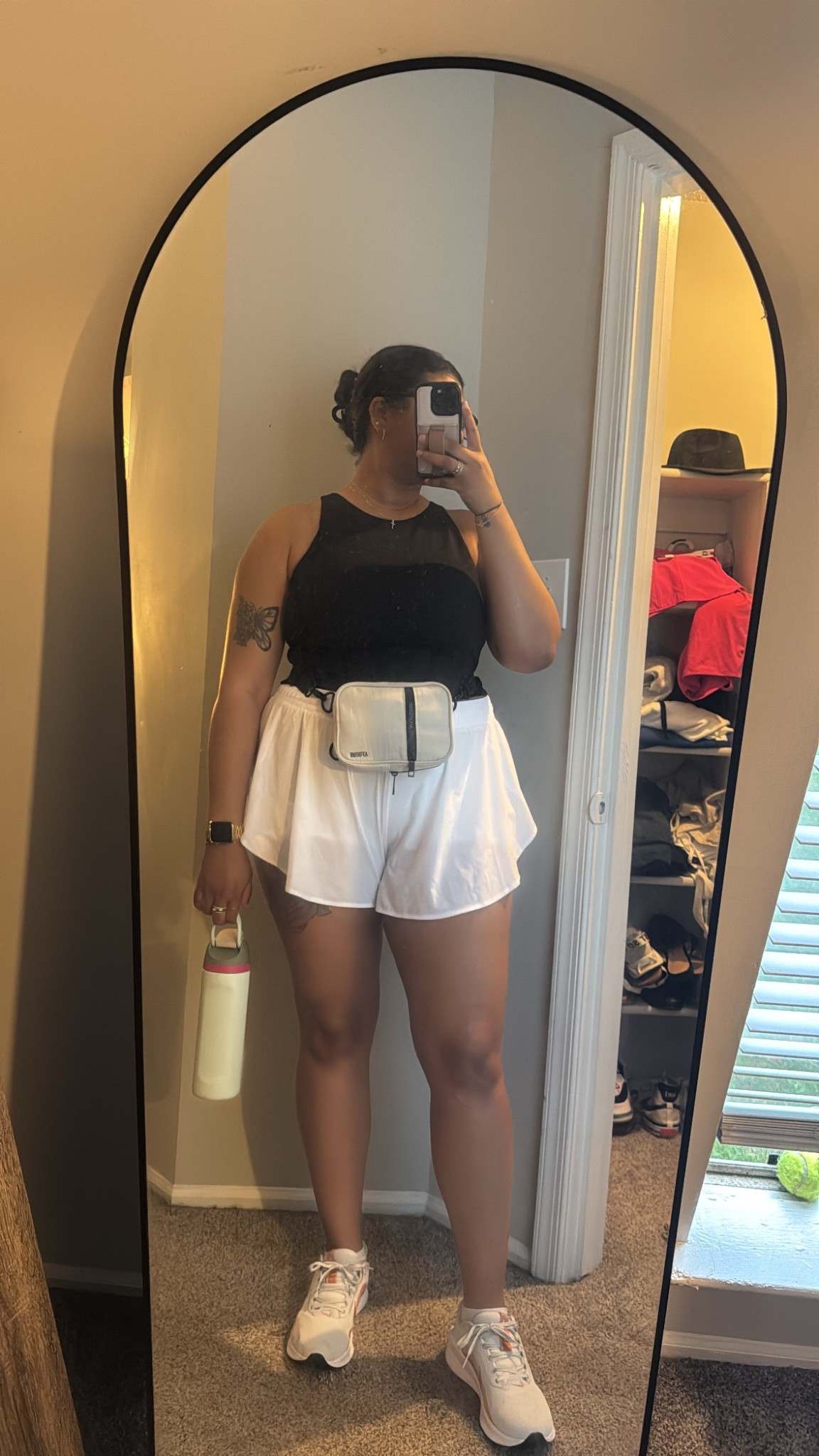 Went for a run, stayed for brunch. 🏃🏽‍♀️☕️ Keeping it comfy + cute in this black & white fit. Linking my fave sports bra tank, the perfect running shorts, my New Balances, and of course my go-to Brixley bag & Owala tumbler. Hot girl miles and mimosas kinda day.✨ #LTKfit #LTKrun #OldNavyActive #TargetStyle #NewBalance #OwalaGirlies #BrixleyBag

#LTKStyleTip #LTKActive