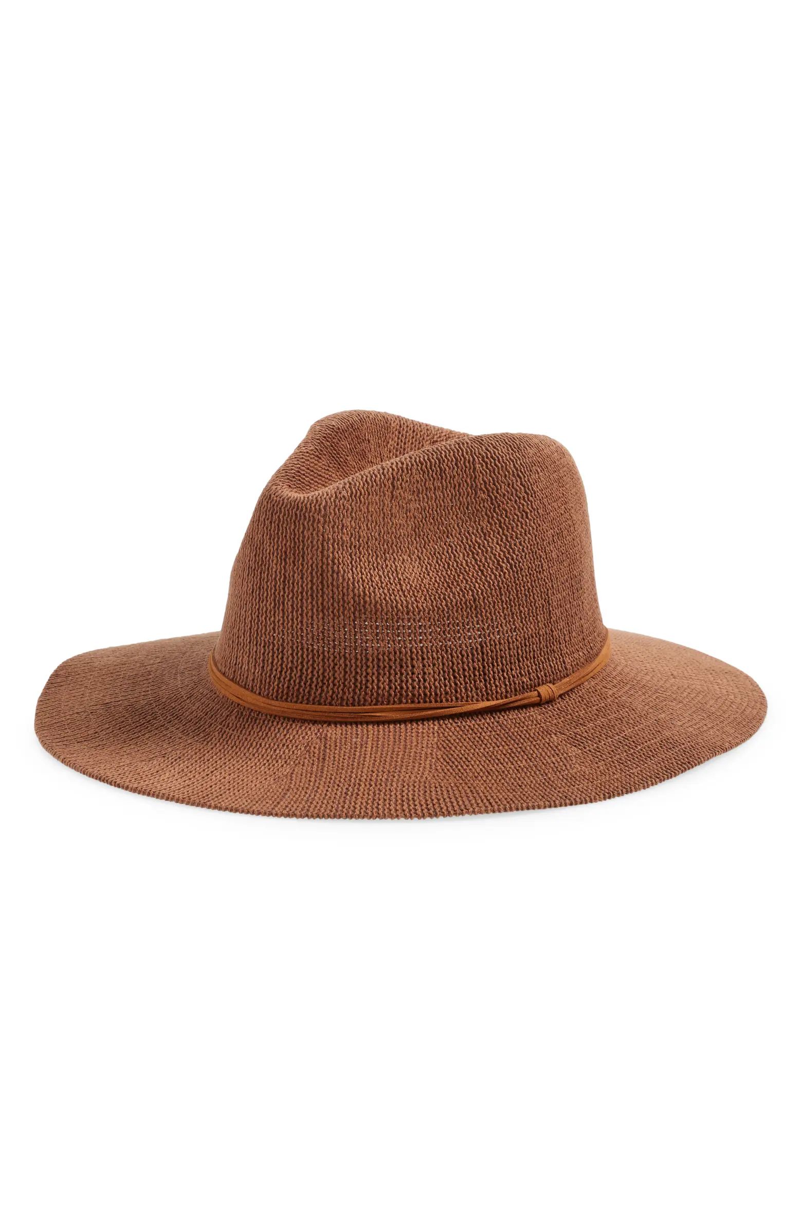 Nordstrom Packable Knit Panama Hat | Nordstrom | Nordstrom