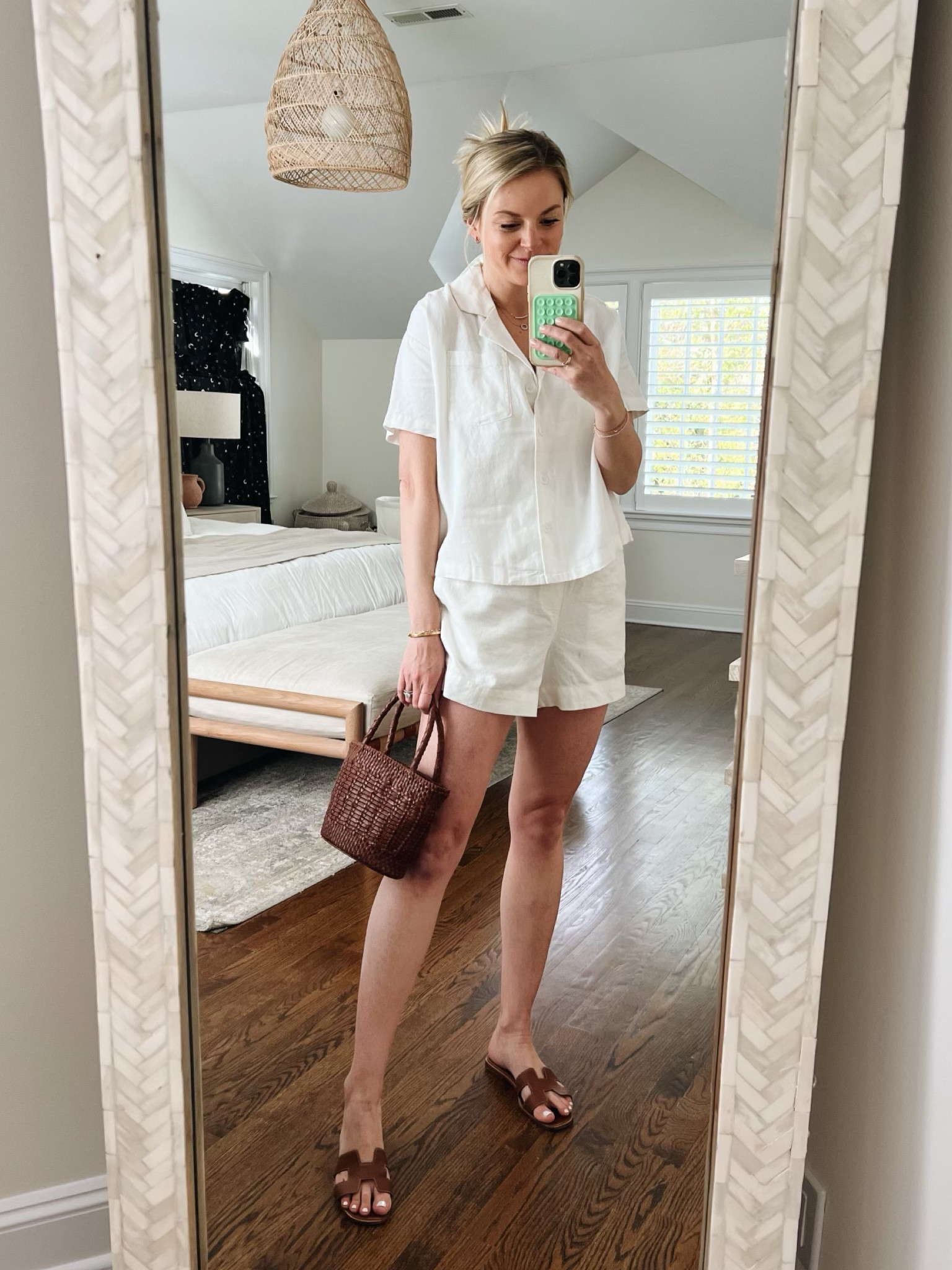 Matching set under $40 (sold separately) and comes in several colors. Size small in top & shorts 

casual outfit, spring outfit, summer outfit, vacation outfit 

#LTKSeasonal #LTKfindsunder50 #LTKstyletip