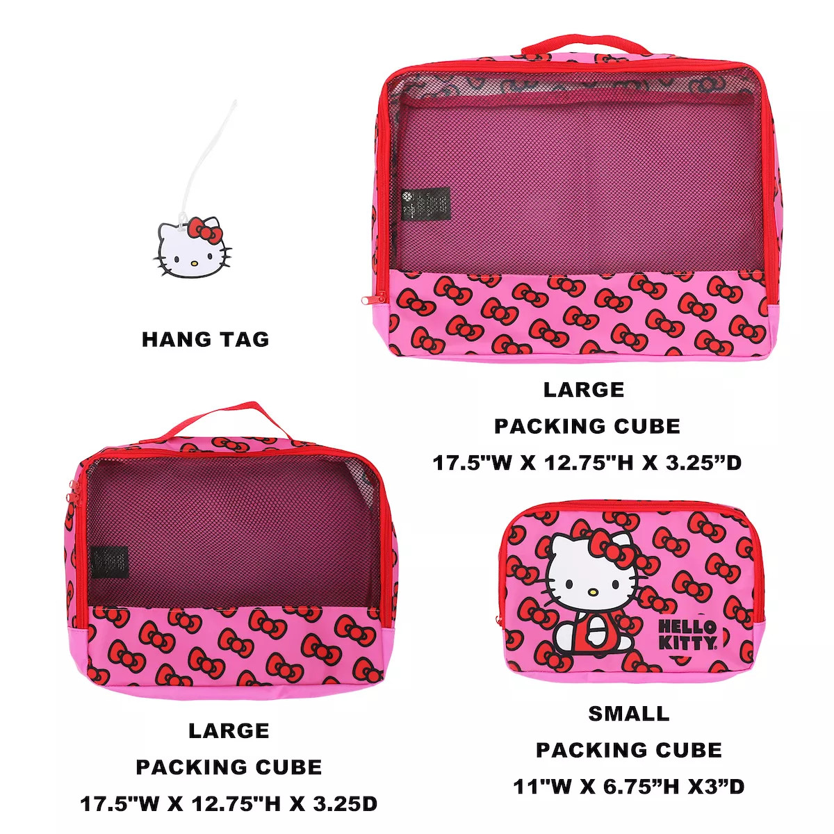 Hello Kitty Packing Cube & Hang Tag Set - Cute and Organized Travel! | Target
