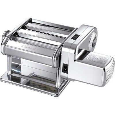 Marcato Ampiamotor 110V Pasta Machine, Made in Italy, Chrome Steel | Target