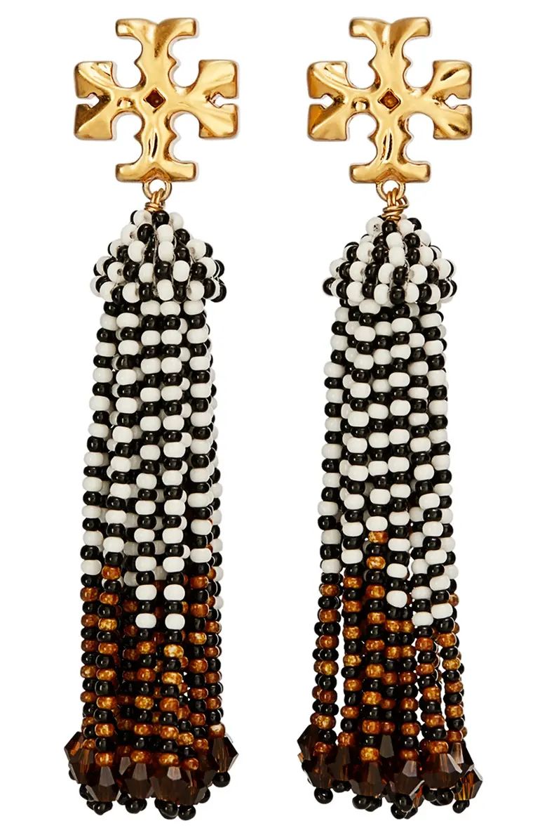 Roxanne Beaded Tassel Earrings | Nordstrom