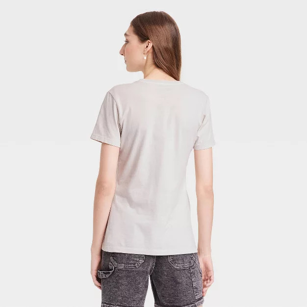 Women's Led Zeppelin Short Sleeve Graphic T-Shirt - Gray | Target