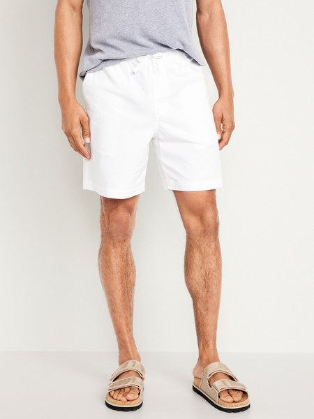 Pull-On Twill Jogger Shorts -- 7-inch inseam | Old Navy (US)