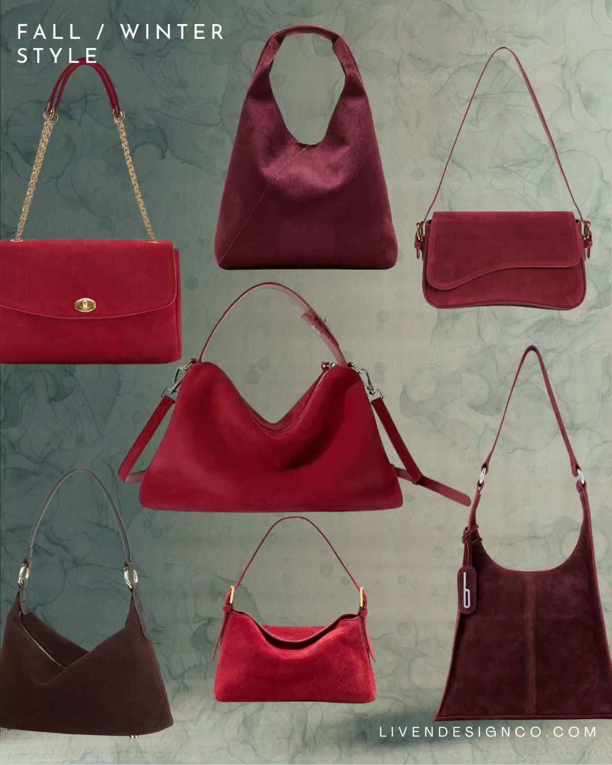 Red suede handbag. Burgundy handbag. Braided suede bag. Shoulder bag. Clutch. Fall style. Amazon handbag. Barrel bag. Suede tote. Knot bag. Slouch bag. 

#LTKSeasonal #LTKSaleAlert