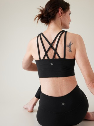 Conscious Strappy Crop Bra A-C | Athleta