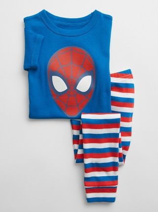 babyGap | Marvel Spider-Man 100% Organic Cotton PJ Set | Gap Factory