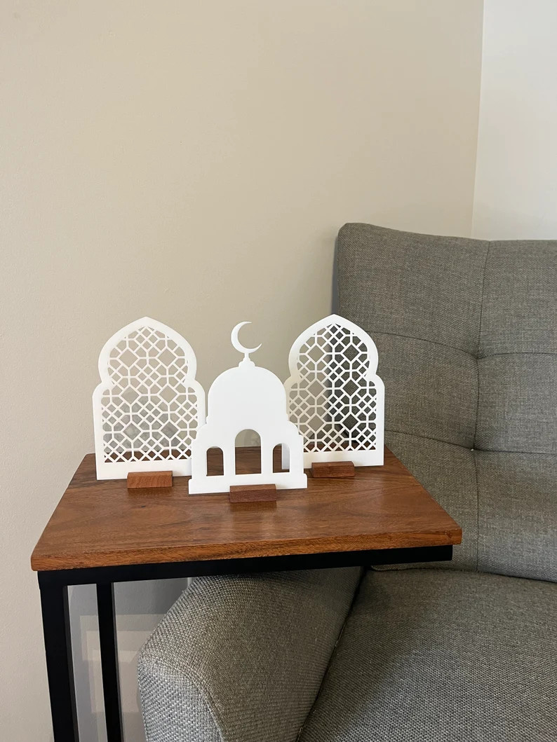 Set of 3 - Ramadan Decor Sign - Ramadan Table Decoration, Islamic Acrylic Sign, Eid Decor, Islami... | Etsy (US)