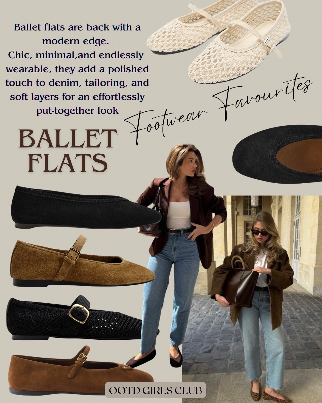 Ballet flats for Spring summer 

#LTKspring #LTKeurope #LTKshoes