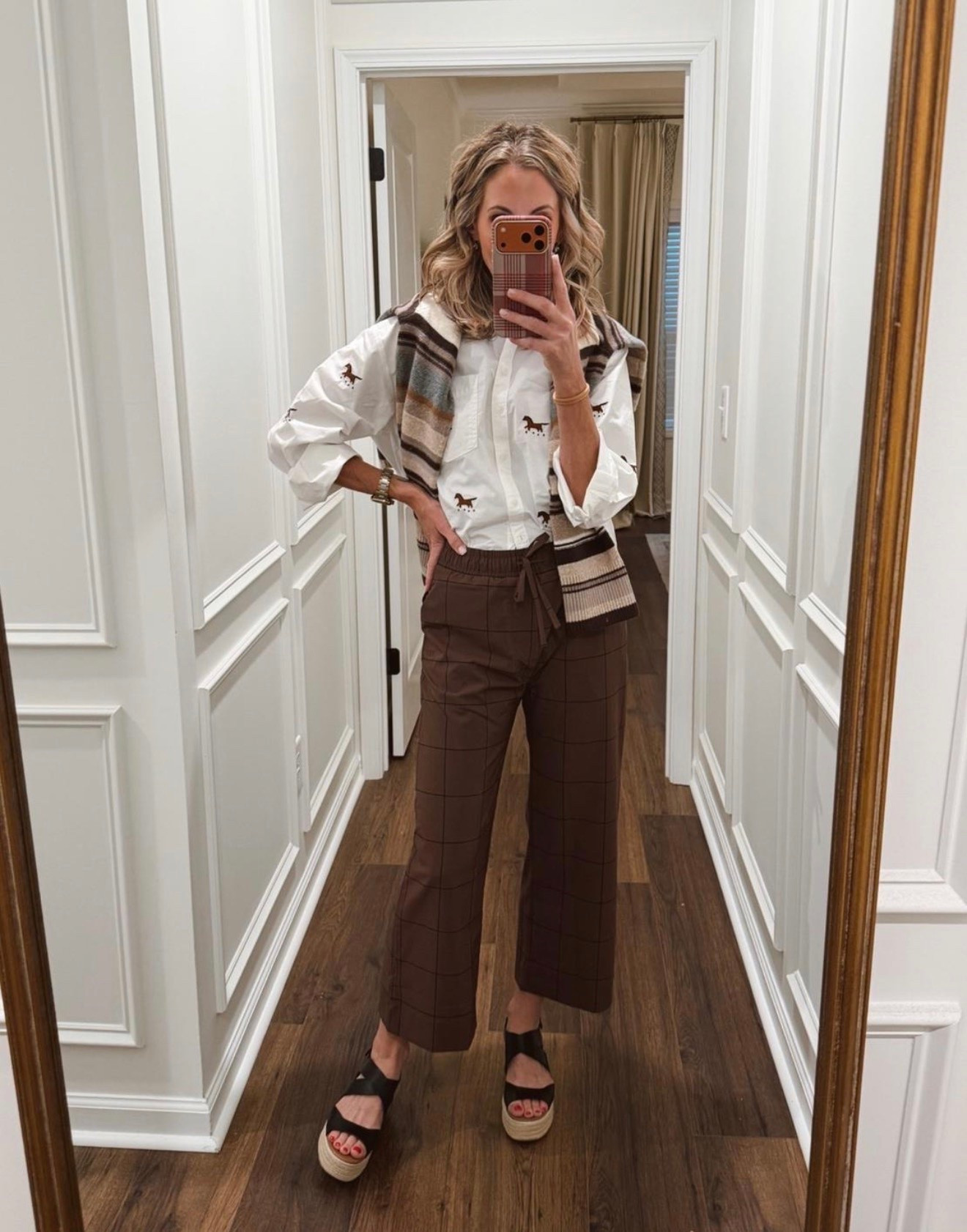 Love this splurge top and pants