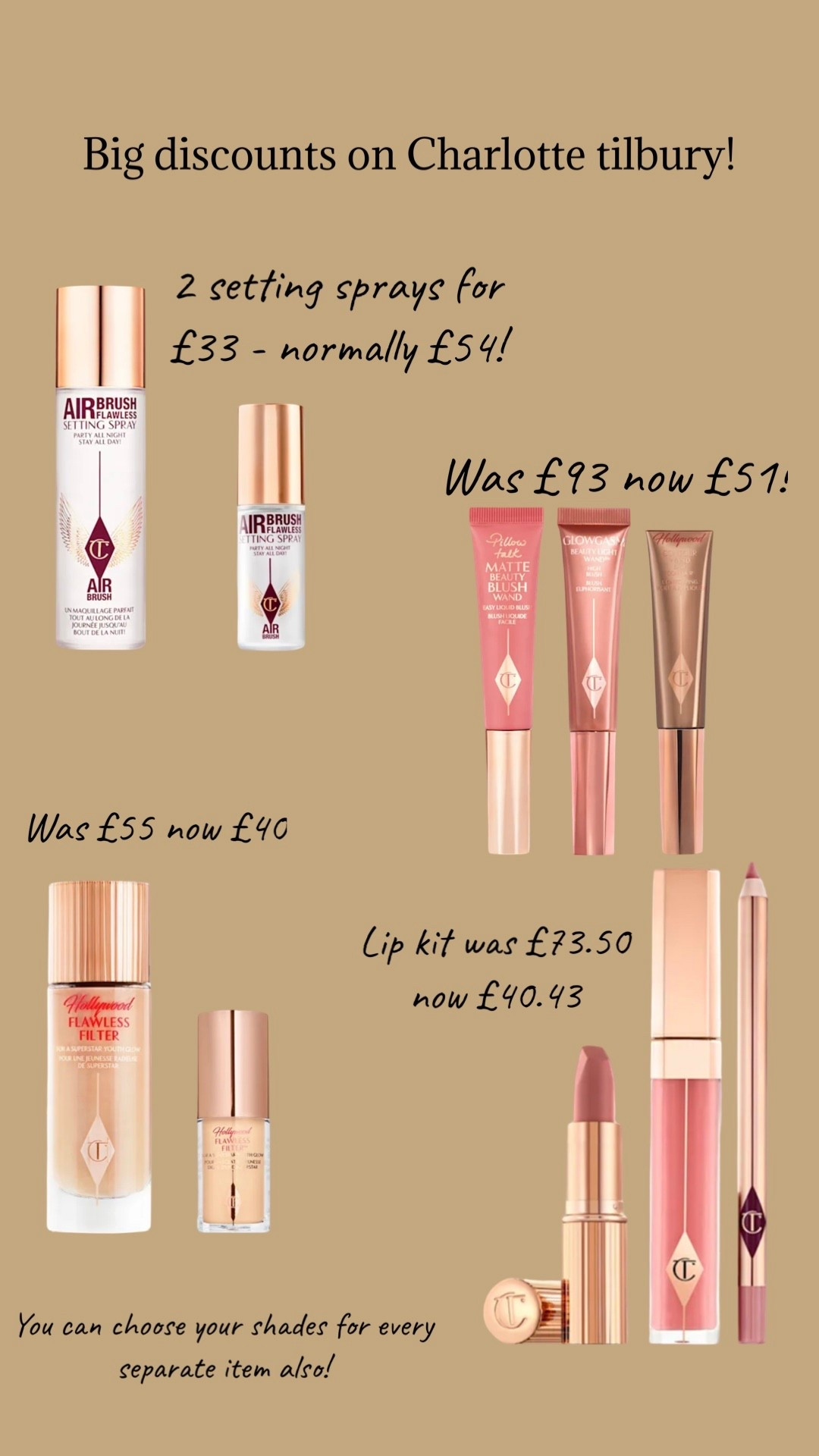 Just stocked up on my fave Charlotte Tilbury bits, they have such a good sale on! 💄