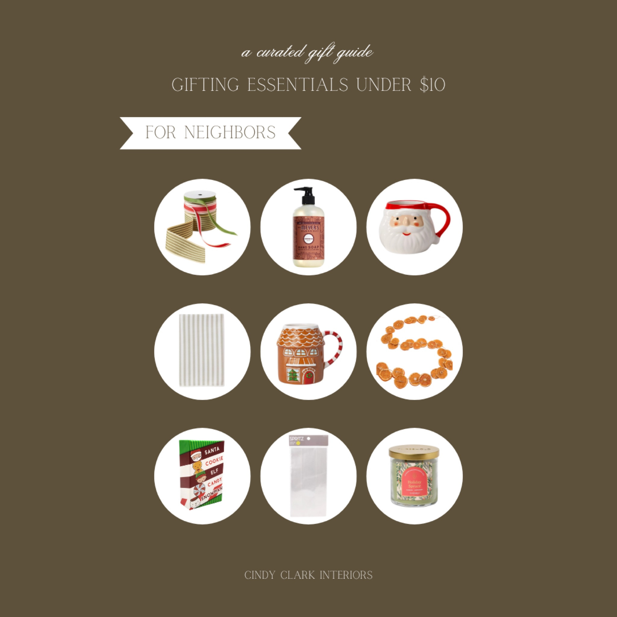 Sharing today on IG the perfect $10 gift for all the neighbors! All of these finds are so affordable and the perfect little something for your neighborhood friends! 

#LTKHome #LTKHoliday #LTKGiftGuide