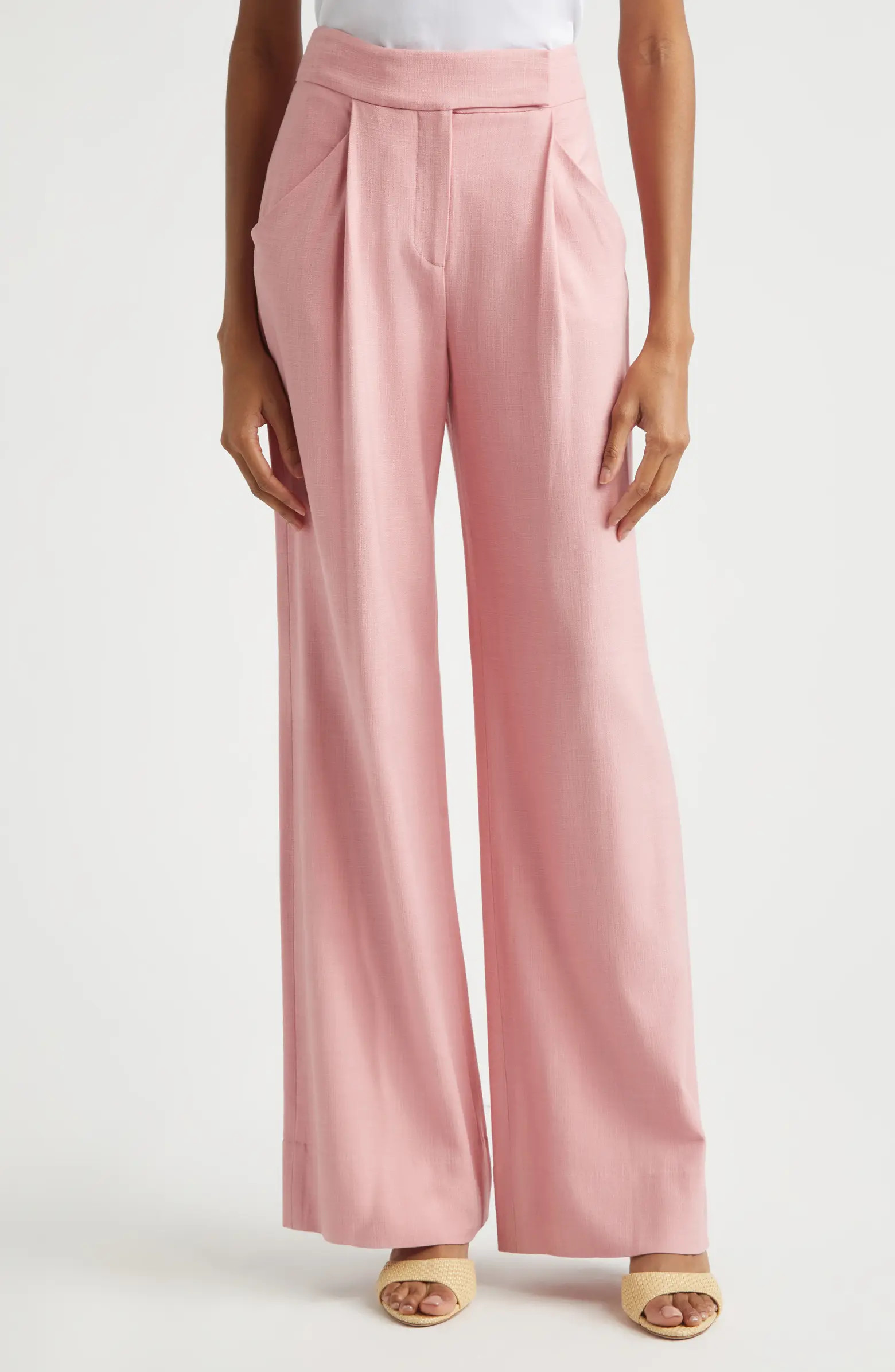 Marbeau High Waist Wide Leg Pants | Nordstrom