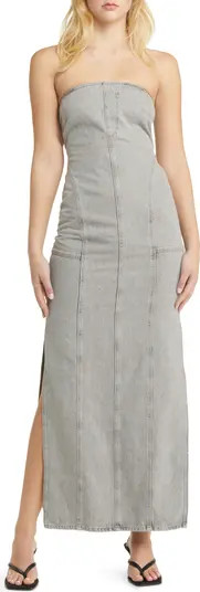 Strapless Denim Dress | Nordstrom