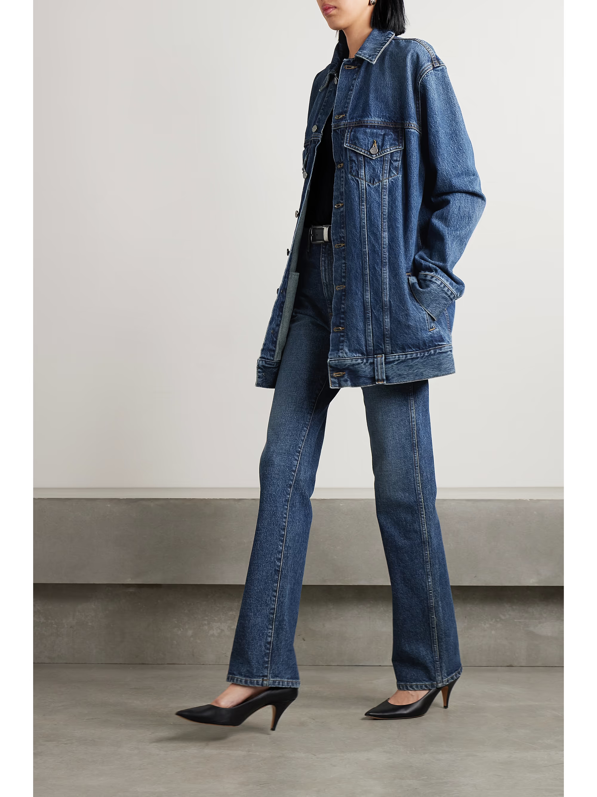 Danielle Stretch high-rise slim-leg jeans | NET-A-PORTER (US)