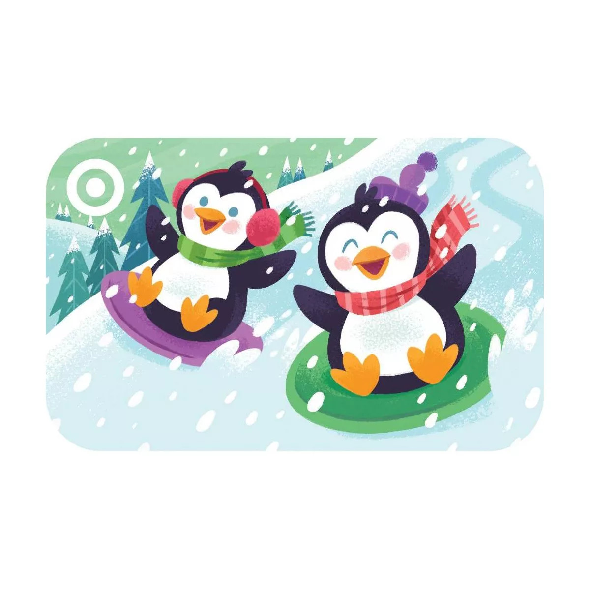 Sledding Penguins Target GiftCard $25 | Target