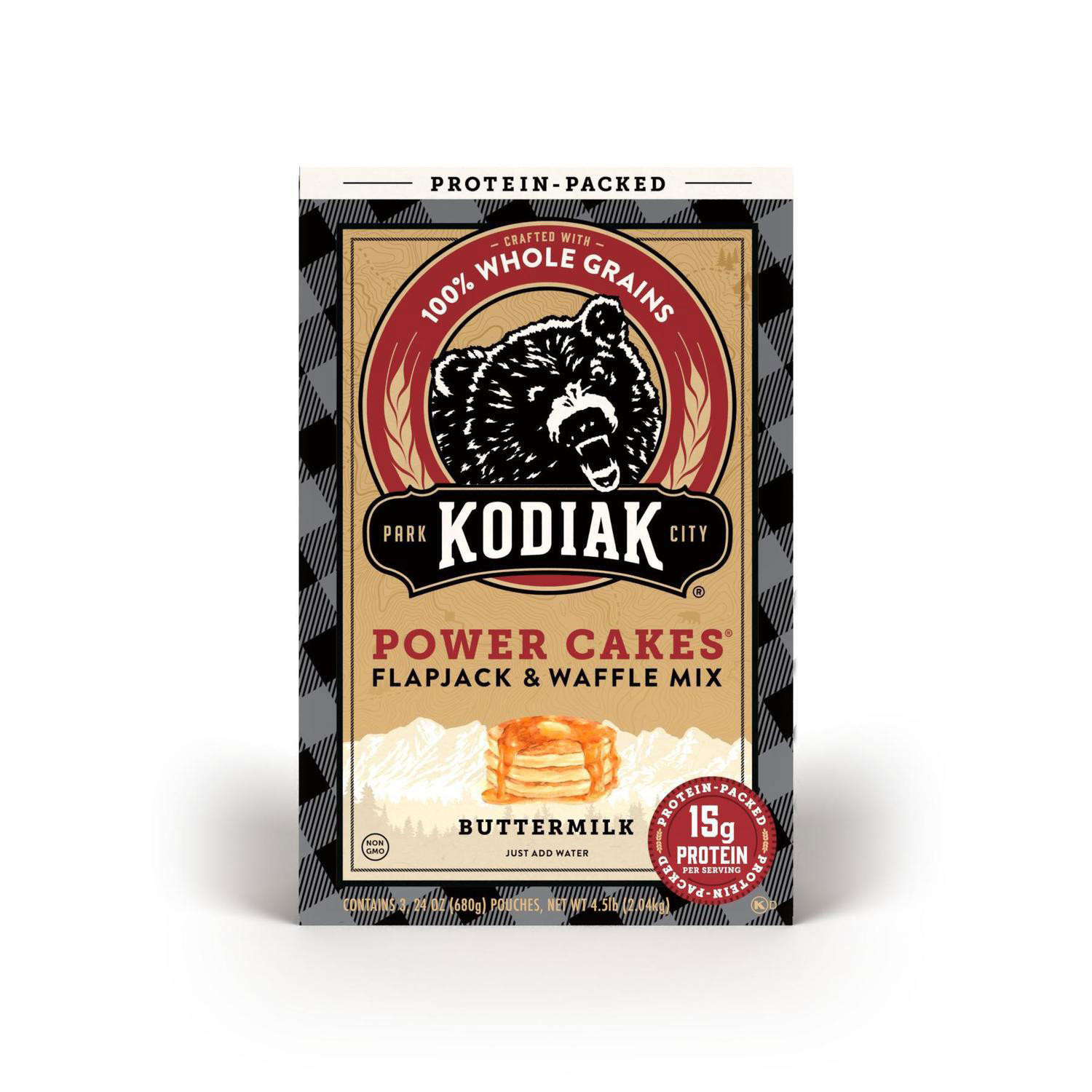 Kodiak Cakes Power Cakes Flapjack and Waffle Mix, 72 oz. | Sam's Club