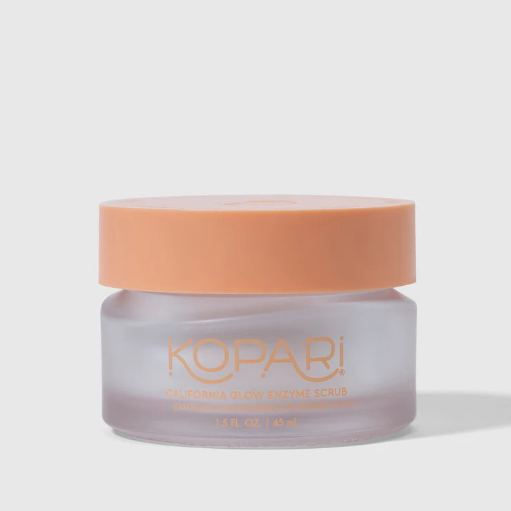 California Glow Enzyme Face Scrub with Pineapple and Papaya Enzymes | Kopari