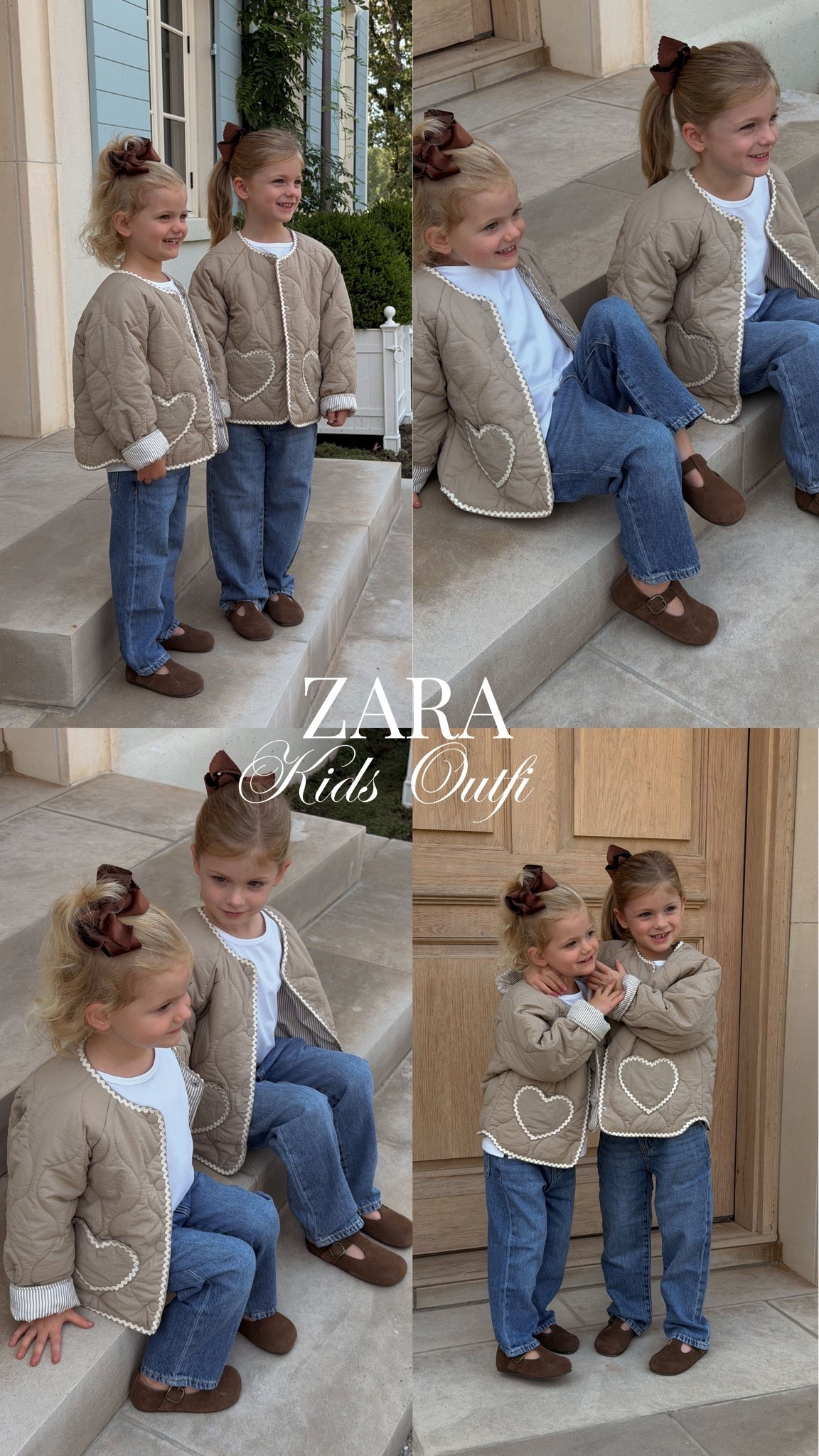 Zara kids outfit! These kids jeans are so perfect for fall and the quilted jacket is great for the transitional weather 🤎

#LTKmomlife #LTKootd #LTKKids