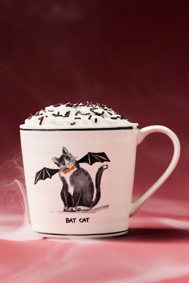 Molly Hatch Stoneware Halloween Cat Mug | Anthropologie (US)