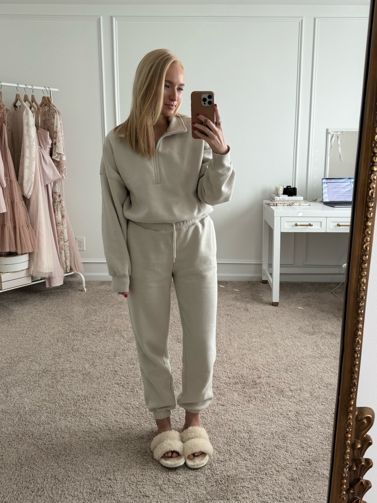 My comfiest loungewear set! I wear this for travel and around the home! Wearing size small. Travel outfits // loungewear // Abercrombie outfits // Athleisure // comfy outfits 

#LTKTravel #LTKSeasonal #LTKActive