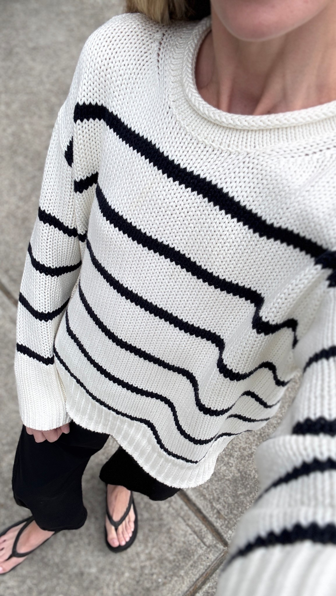 The best striped cotton sweater 🤍 I’ve had this @lalignenyc for over 4 years and it’s good as new. Looks great over the shoulders too!

La Ligne sweater, La Ligne marin sweater, cotton sweater, summer sweater, striped sweater, black and white striped sweater, summer sweater, spring sweater, classic sweater

#LTKSeasonal #LTKgrwm #LTKootd
